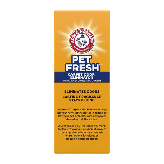ARM & HAMMER Pet Fresh Odor Eliminating Deodorizing Carpet Powder, Pet Fresh, 30 oz